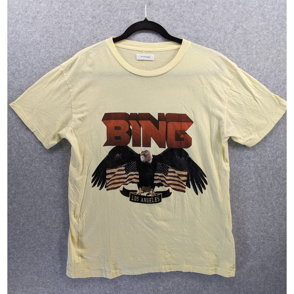 Anine Bing Tops - Anine Bing Los Angeles Women's Size Medium T-Shirt American Eagle Print Vintage